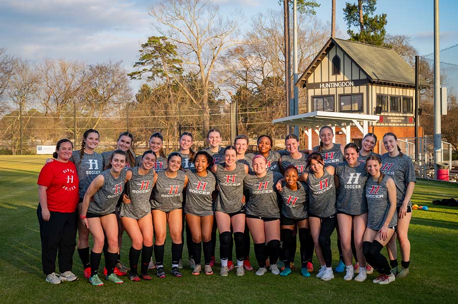 Huntingdon Women's Soccer Team