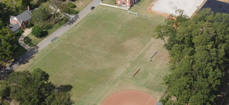 Huntingdon's soccer field